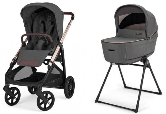 Коляска 2 в 1 Inglesina Aptica с подставкой под люльку Stand Up New - Velvet Grey 2025