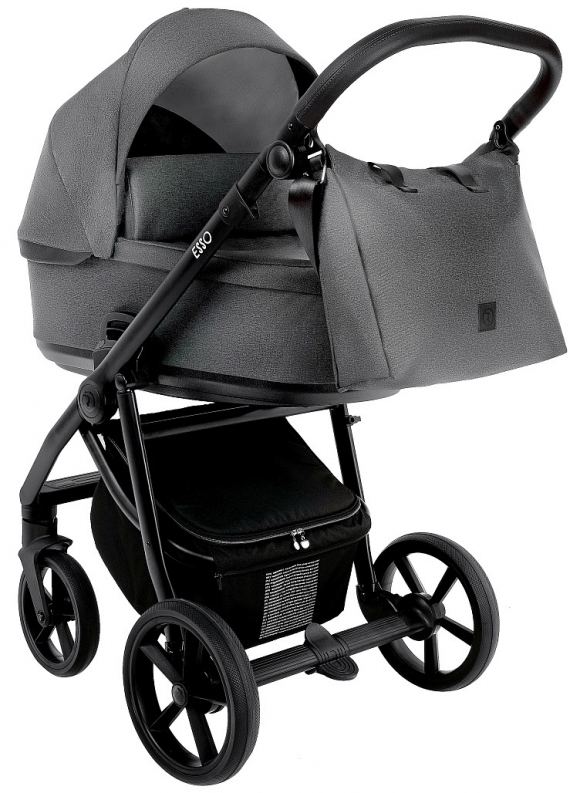 Коляска 2 в 1 Roan Esso - Grey/Black