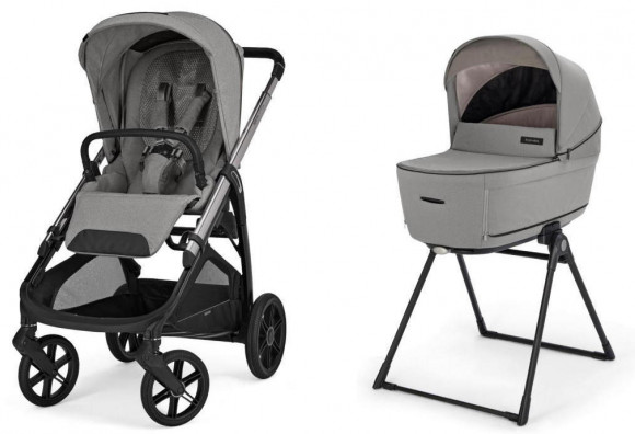 Коляска 2 в 1 Inglesina Aptica с подставкой под люльку Stand Up New - Platinum Grey 2025