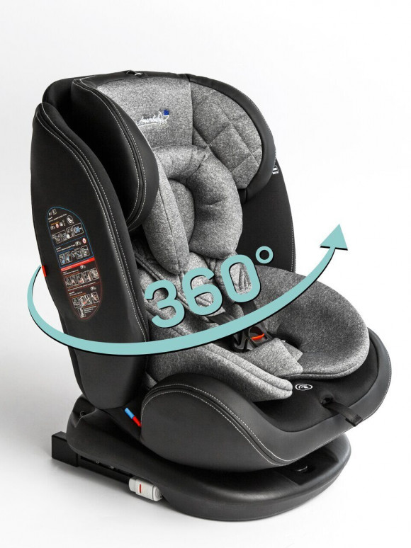 Автокресло AmaroBaby ST-3 isofix - Серый