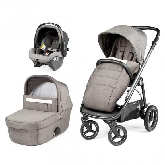 Коляска 3 в 1 Peg Perego Veloce TC SLK - City Grey